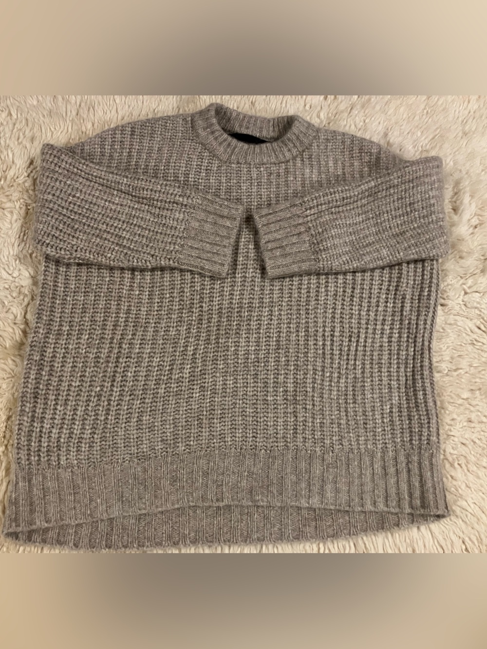Jenni Kayne Alpaca Knit Sweater Crewneck Oversized NO FLAWS